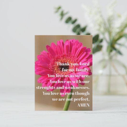 Postcard - Danke, Herr Postkarte (Stehend Vorderseite)