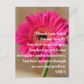 Postcard - Danke, Herr Postkarte (Vorderseite)