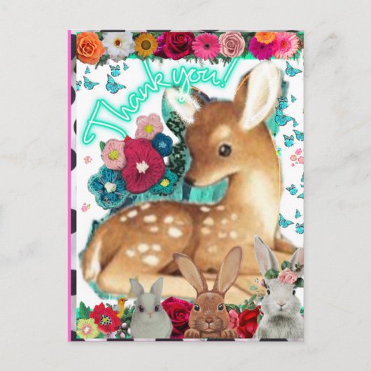 POSTCARD - Dankeschön Karte (Vorderseite)
