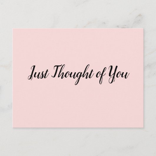 Postcard - Denken: Sie verdienen alles! Postkarte (Vorderseite)