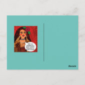 Postcard - der Strand fixiert alles Postkarte (Rückseite)