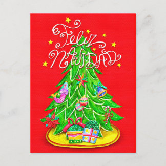 Postcard des mexikanischen Weihnachtsbaumes Postkarte