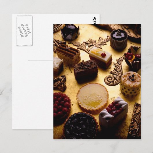 POSTCARD DESSERT EXTRAVAGANZA POSTKARTE (Vorne/Hinten)