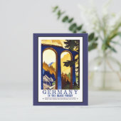 Postcard Deutschland Vintage Grüße Postkarte (Stehend Vorderseite)