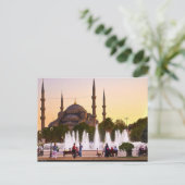 Postcard Die Blaue Moschee, Türkei, Istanbul Postkarte (Stehend Vorderseite)