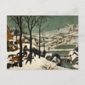 Postcard Die Jäger im Schneeleiter Bruegel Postkarte (Vorderseite)