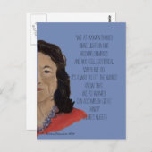 Postcard-Dolores für die Schwesternschaft Postkarte (Vorne/Hinten)