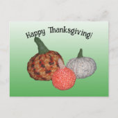 Postcard - Drei Pumpkins Postkarte (Vorderseite)