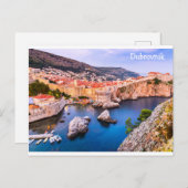 Postcard Dubrovnik Kroatien Postkarte (Vorne/Hinten)
