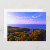 Postcard - Durand Eastman Beach im Herbst Postkarte (Vorne/Hinten)