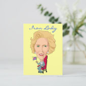 Postcard Ehemaliger britischer Premierminister Iro Postkarte (Stehend Vorderseite)