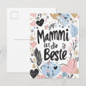 Postcard Einladungspostkarte (Vorne/Hinten)