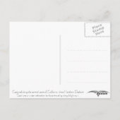 POSTCARD - Elefantes Siegel Postkarte (Rückseite)