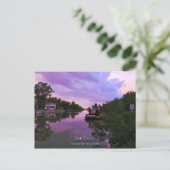 Postcard - Erie Canal bei Sunset Postkarte (Stehend Vorderseite)