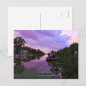 Postcard - Erie Canal bei Sunset Postkarte (Vorne/Hinten)