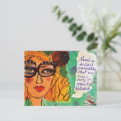 POSTCARD-ES GIBT EINE MÖGLICHKEIT, DIE MEIN ANSICH POSTKARTE (Stehend Vorderseite)