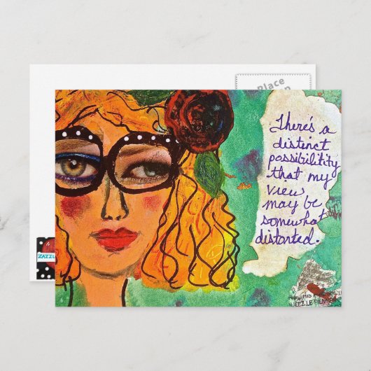 POSTCARD-ES GIBT EINE MÖGLICHKEIT, DIE MEIN ANSICH POSTKARTE (Vorne/Hinten)