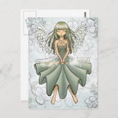 Postcard - Fey Summoning Spring Design Postkarte (Vorne/Hinten)