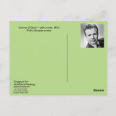 Postcard - Filmplakat "Johnny O'Clock", 1947 Postkarte (Rückseite)