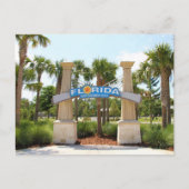 Postcard, Florida heißt Sie willkommen Postkarte (Vorderseite)