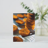 POSTCARD FRISCH BAKED COOKIES POSTKARTE (Stehend Vorderseite)