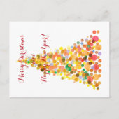 Postcard Frohe Weihnachten Glück Neues Jahr! (Vorderseite)