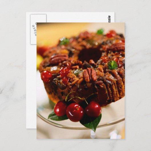 POSTCARD FRUITCAKE POSTKARTE (Vorne/Hinten)