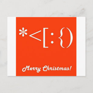 **POSTCARD FÜR CHRISTMAS** EINZIGARTIG UND EINFACH FEIERTAGSPOSTKARTE