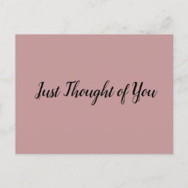 Postcard - Gedanken: Morgen ist ein neuer Tag. Postkarte