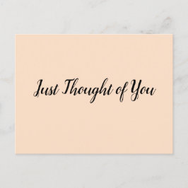 Postcard - Gedanken: Seien Sie den ganzen Tag verm Postkarte