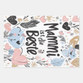 Postcard Geschenkpapier Set (Vorderseite 2)