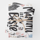 Postcard Geschenkpapier Set (Beispiel)