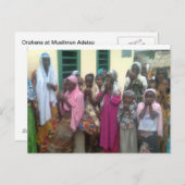 Postcard-Ghana Postkarte (Vorne/Hinten)