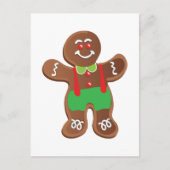 POSTCARD GINGERBREAD MAN POSTKARTE (Vorderseite)