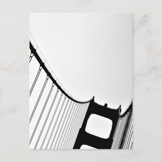 Postcard Golden Gate Bridge Postkarte (Vorderseite)