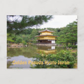 POSTCARD - Goldene Pagode Postkarte (Vorderseite)