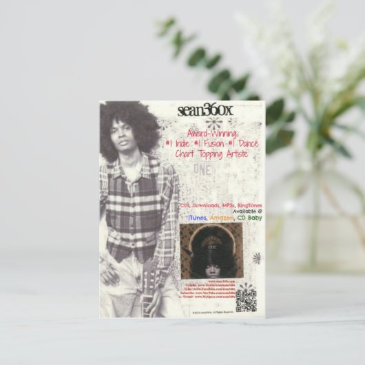 PostCard Graffiti 360 Postkarte (Stehend Vorderseite)