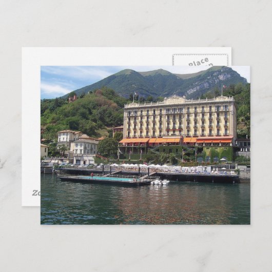 Postcard Grand Hotel in Tremezzo, Como, Italien Postkarte (Vorne/Hinten)