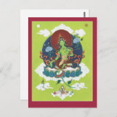 POSTCARD Green Tara Postkarte (Vorne/Hinten)