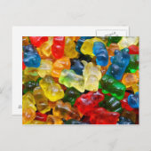 Postcard, Gummy Bears Postkarte (Vorne/Hinten)