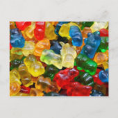 Postcard, Gummy Bears Postkarte (Vorderseite)