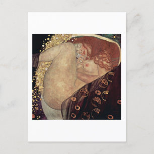 POSTCARD : GUSTAV KLIMT : DANAE : 1917-1918 POSTKARTE
