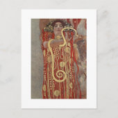 POSTCARD : GUSTAV KLIMT : HYGIEIA : 1907 POSTKARTE (Vorderseite)