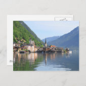 Postcard - Hallstatt town and lake, Österreich Postkarte (Vorne/Hinten)