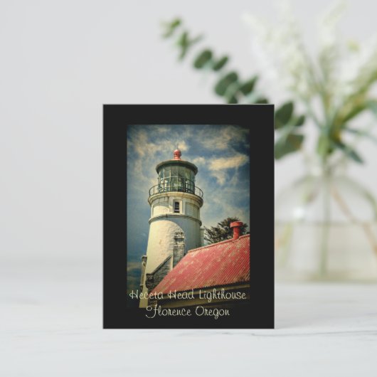 Postcard - Heceta Head Lighthouse Postkarte (Stehend Vorderseite)
