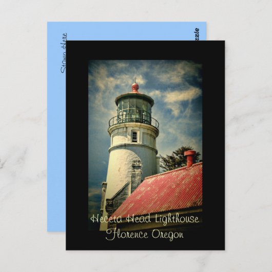 Postcard - Heceta Head Lighthouse Postkarte (Vorne/Hinten)