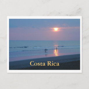 Postcard Hermosa Blue Sunset Postkarte