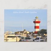 Postcard Hilton Head Island Lighthouse, SC Postkarte (Vorderseite)
