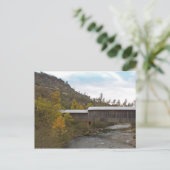 POSTCARD - Honey Run Covered Bridge Postkarte (Stehend Vorderseite)