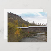 POSTCARD - Honey Run Covered Bridge Postkarte (Vorne/Hinten)